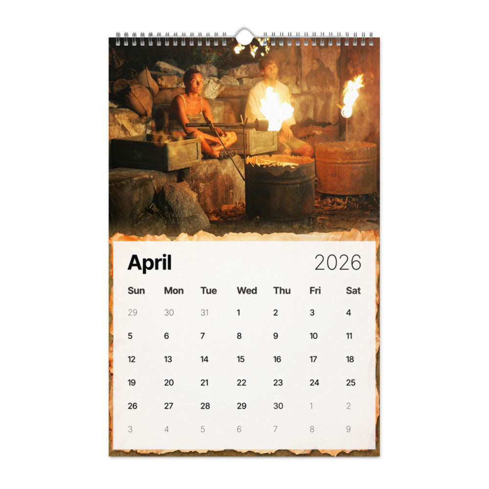 Survivor 2026 Wall Calendar