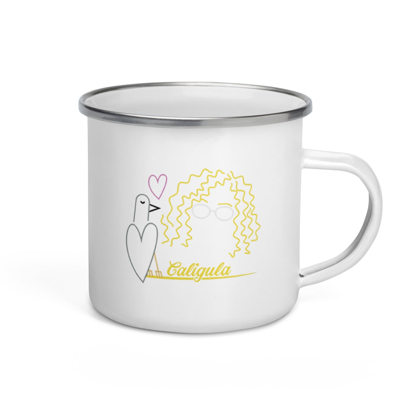 Yellowjackets Caligula Enamel Mug - Paramount Shop