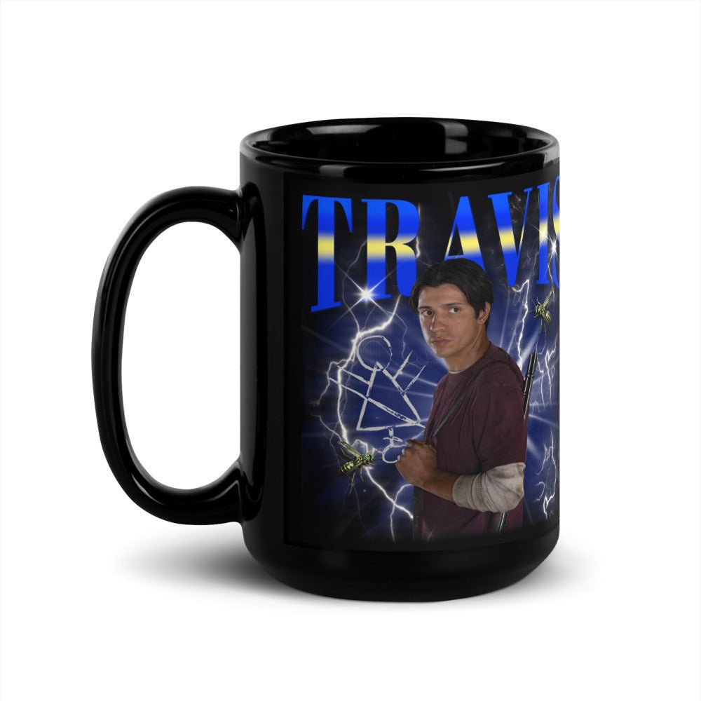 Yellowjackets Travis Heartthrob Black Glossy Mug - Paramount Shop