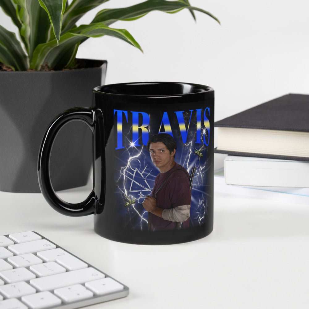 Yellowjackets Travis Heartthrob Black Glossy Mug - Paramount Shop