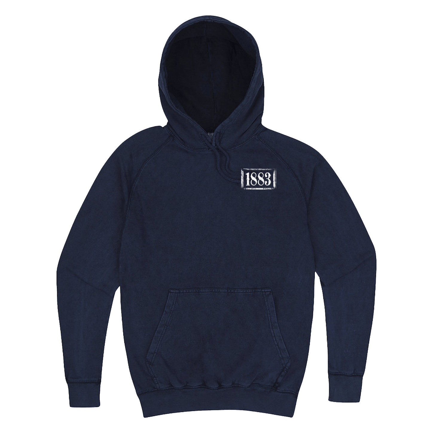 Yellowstone 1883 Logo Distressed Hooded Sweatshirt - Paramount Shop