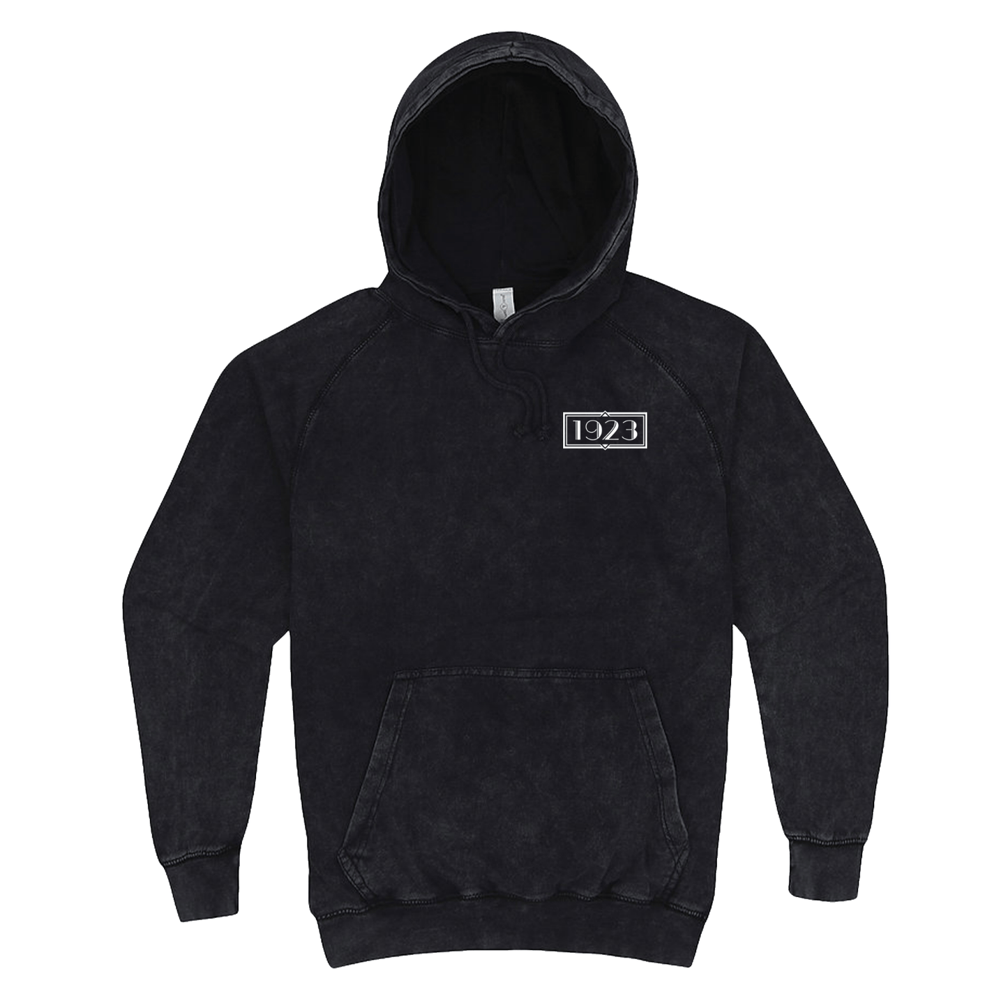 Yellowstone 1923 Logo Left Chest Distressed Hooded Sweatshirt - Paramount Shop