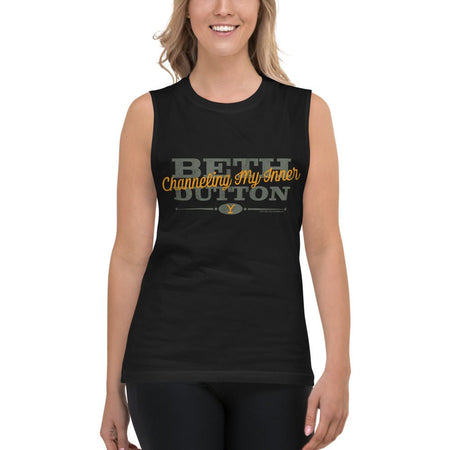 Yellowstone Channeling My Inner Beth Dutton Unisex Tank Top - Paramount Shop