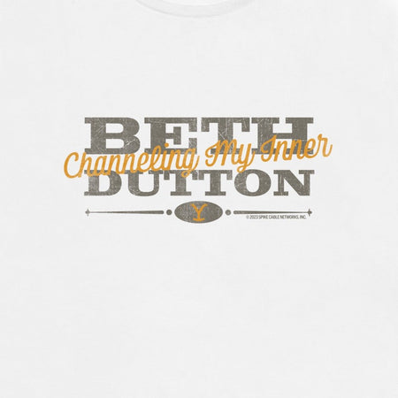 Yellowstone Channeling My Inner Beth Dutton Women's Tank Top - Paramount Shop