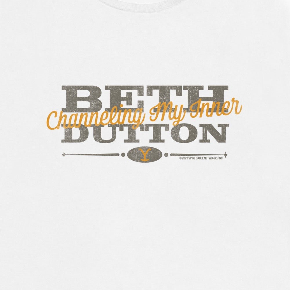 Yellowstone Channeling My Inner Beth Dutton Women's Tank Top - Paramount Shop