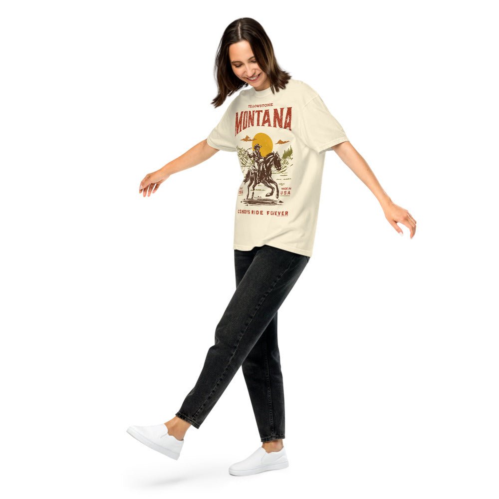 Yellowstone Cowboys Ride Forever Comfort Colors T-Shirt - Paramount Shop