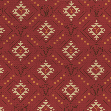 Yellowstone Diamond Pattern Kitchen Towel - Paramount Shop