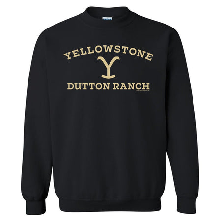 Yellowstone Dutton Ranch Logo Fleece Crewneck Sweatshirt - Paramount Shop