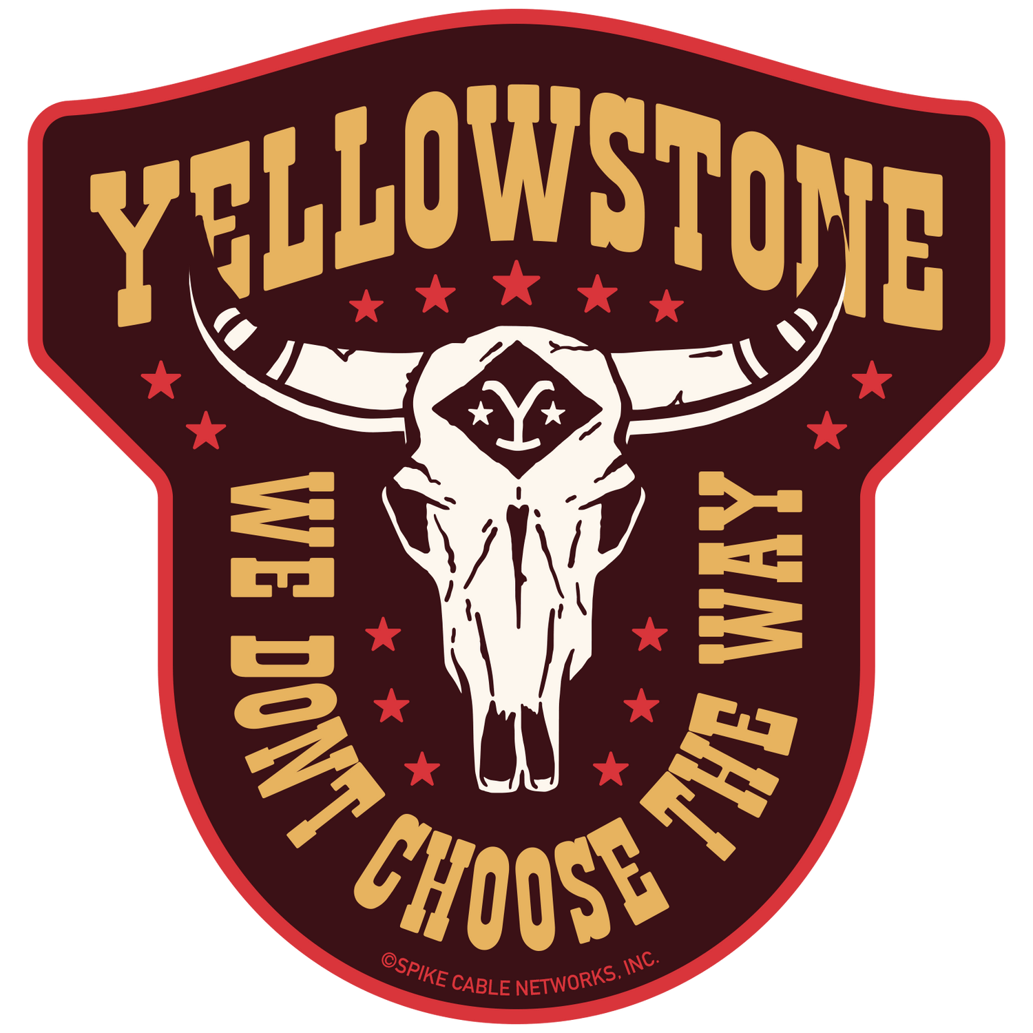 Yellowstone Dutton Ranch Patches Stickers Assorted Pack of 3 - Paramount Shop