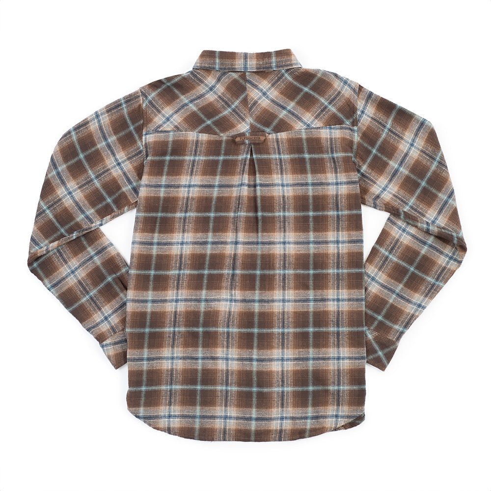 Yellowstone Embroidered The Original Flyshacker Plaid Flannel Shirt - Paramount Shop