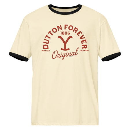 Yellowstone Ringer T-Shirt Dutton Forever - Paramount Shop