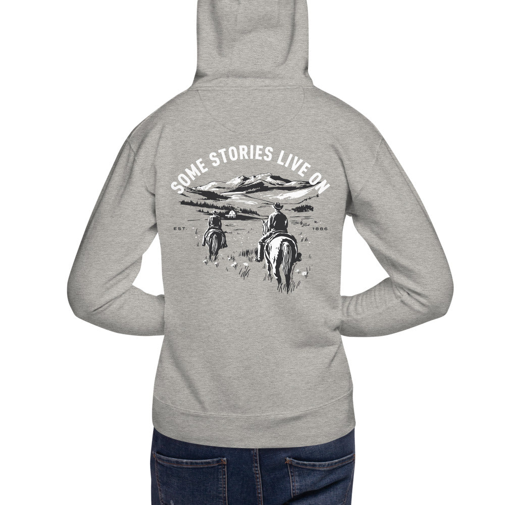 Yellowstone Some Stories Live On Unisex Premium Hoodie - Paramount Shop