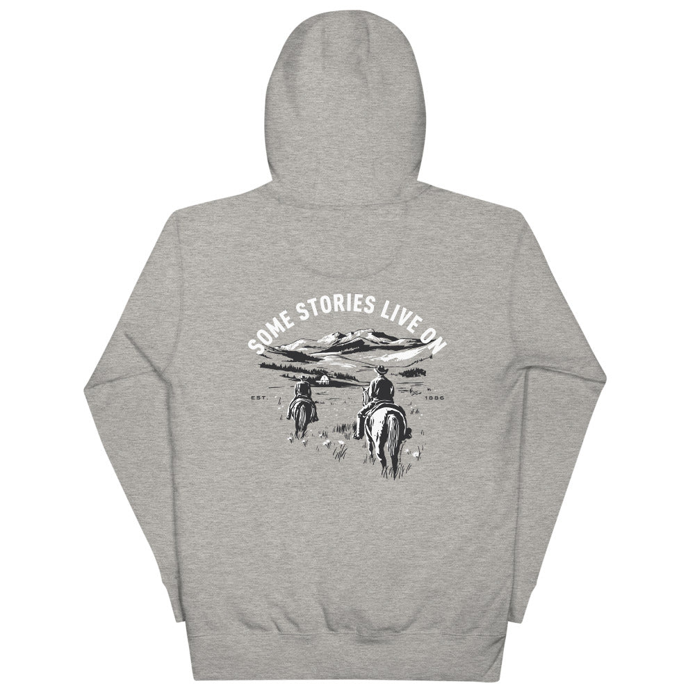 Yellowstone Some Stories Live On Unisex Premium Hoodie - Paramount Shop