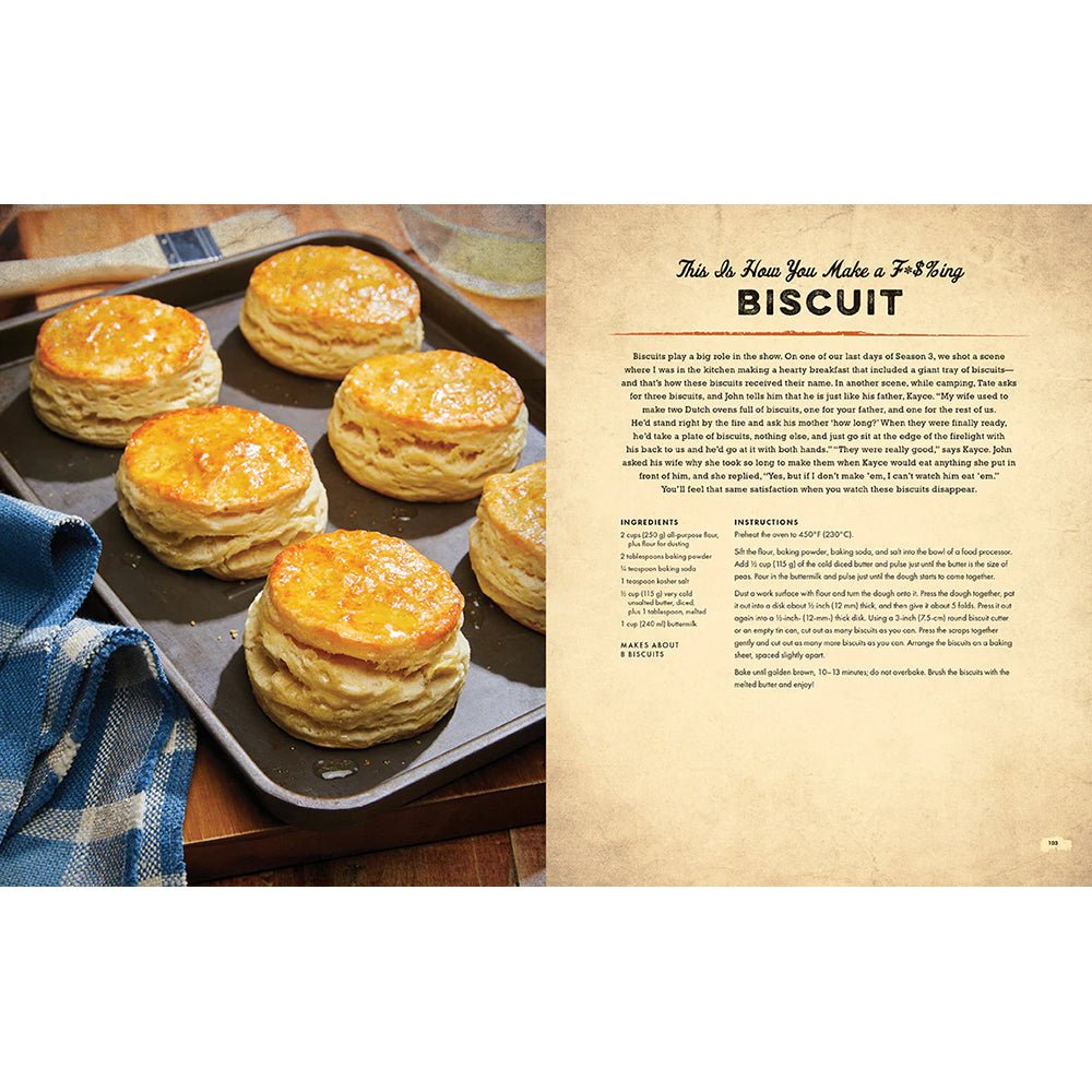 Yellowstone: The Official Dutton Ranch Family Cookbook Gift Set - Paramount Shop