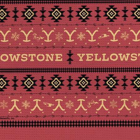 Yellowstone Winter on the Ranch Kitchen Towel - Paramount Shop