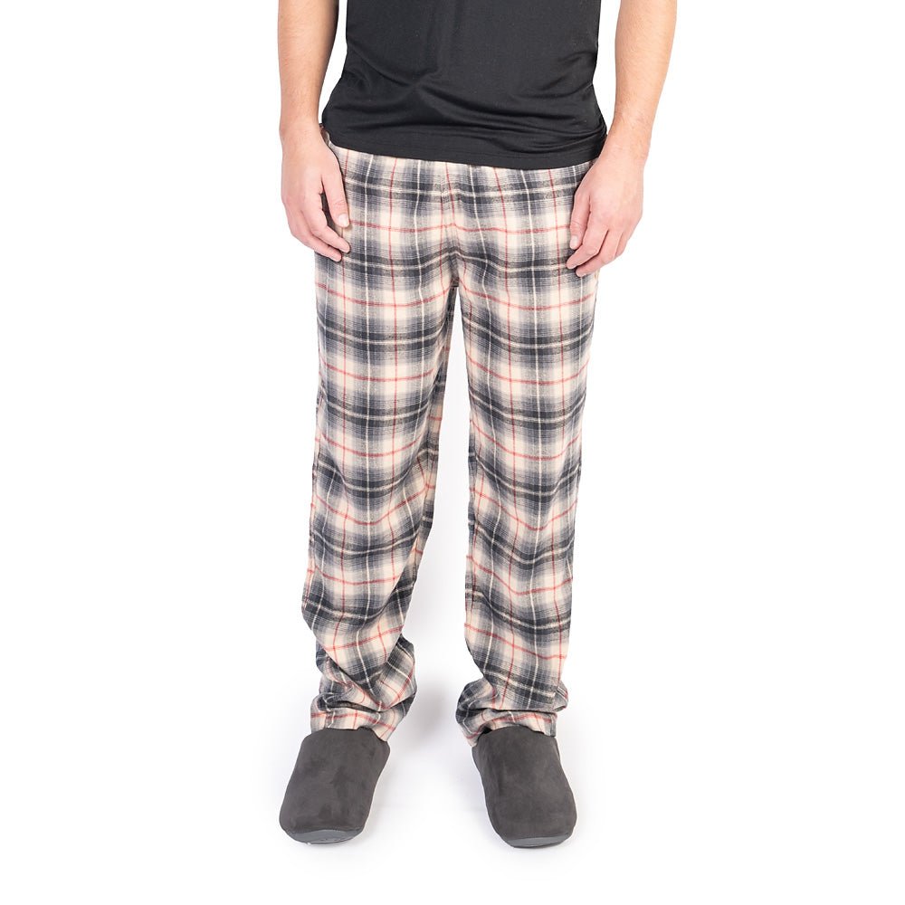 Yellowstone Y Embroidered Logo Men's Cabin Jams Flannel Pajama Pants - Paramount Shop