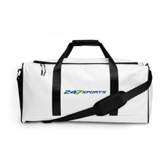 247 Sports Primary Logo Duffle Bag - White