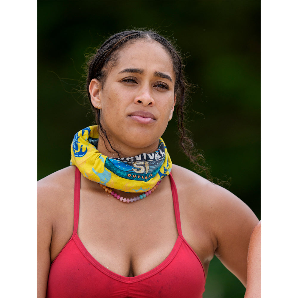 Official Survivor Season 51 Yellow Toka Tribe BUFF® Headwear
