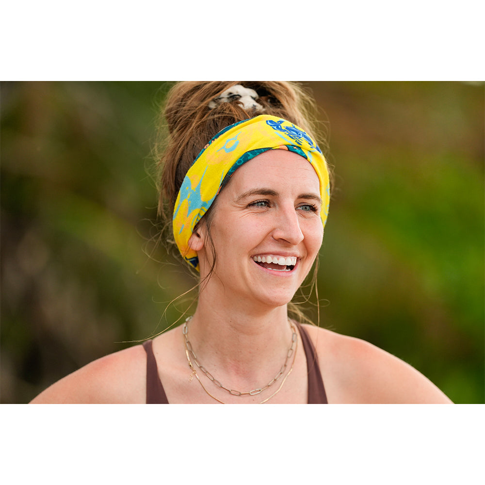Official Survivor Season 51 Yellow Toka Tribe BUFF® Headwear