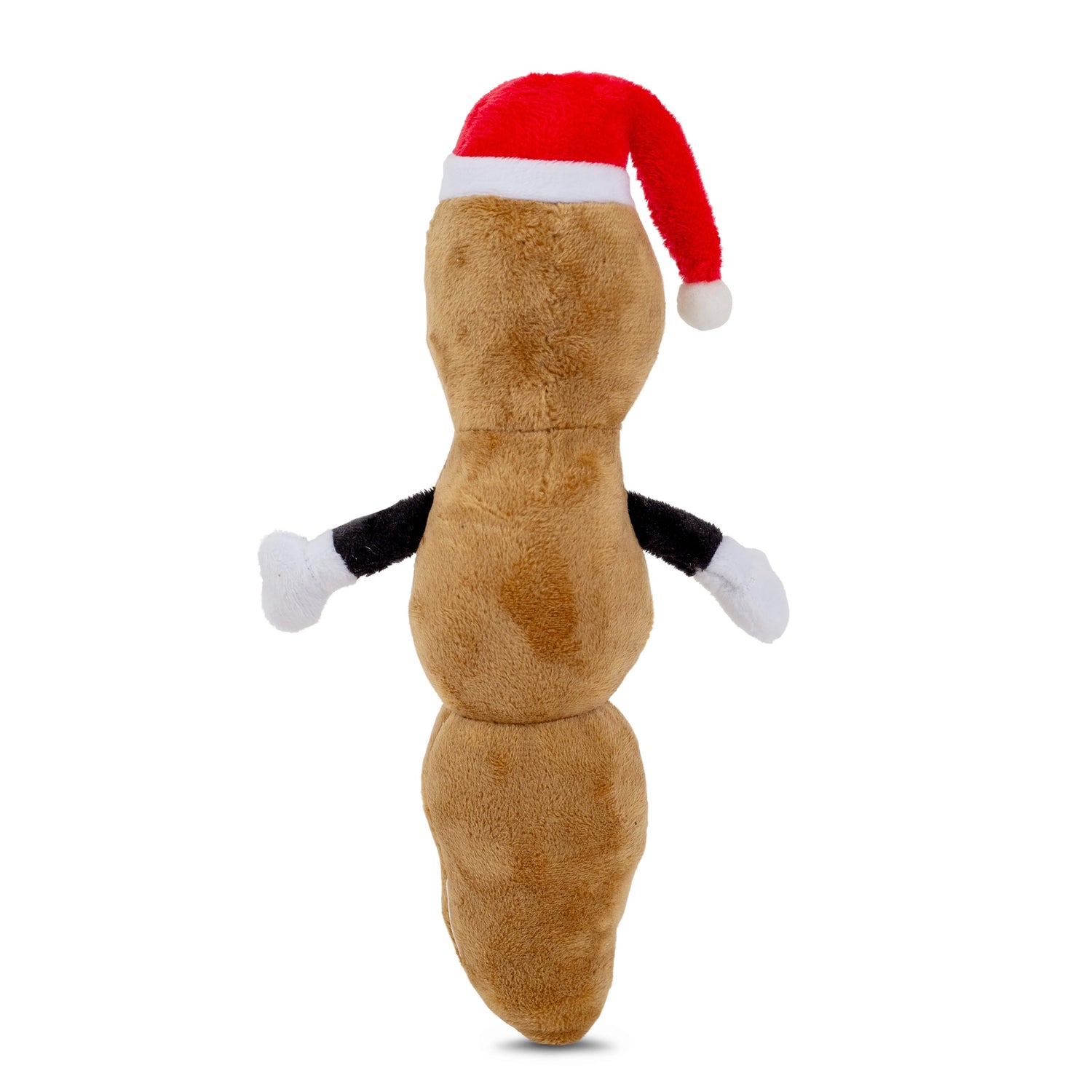 Side angle view of the Mr. Hankey holiday plush toy