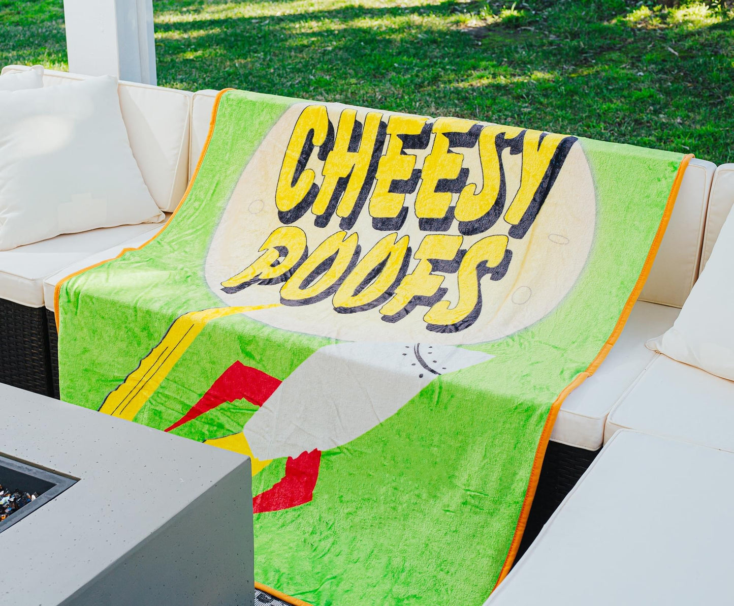South Park Cheesy Poofs Raschel Throw Blanket | 45 x 60 Inches-6