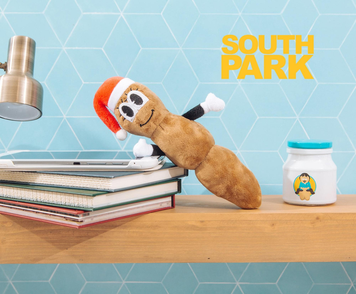 Back view of the South Park Mr. Hankey collectible plush