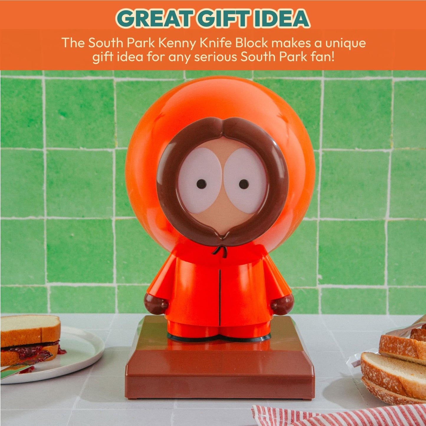 South Park Kenny 10-Slot Knife Block Holder-7