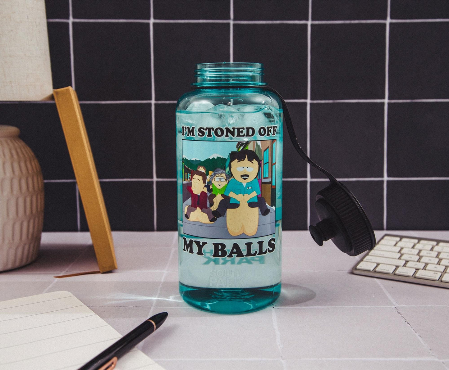 South Park Randy Marsh Sports Water Bottle | Holds 34 Ounces-8