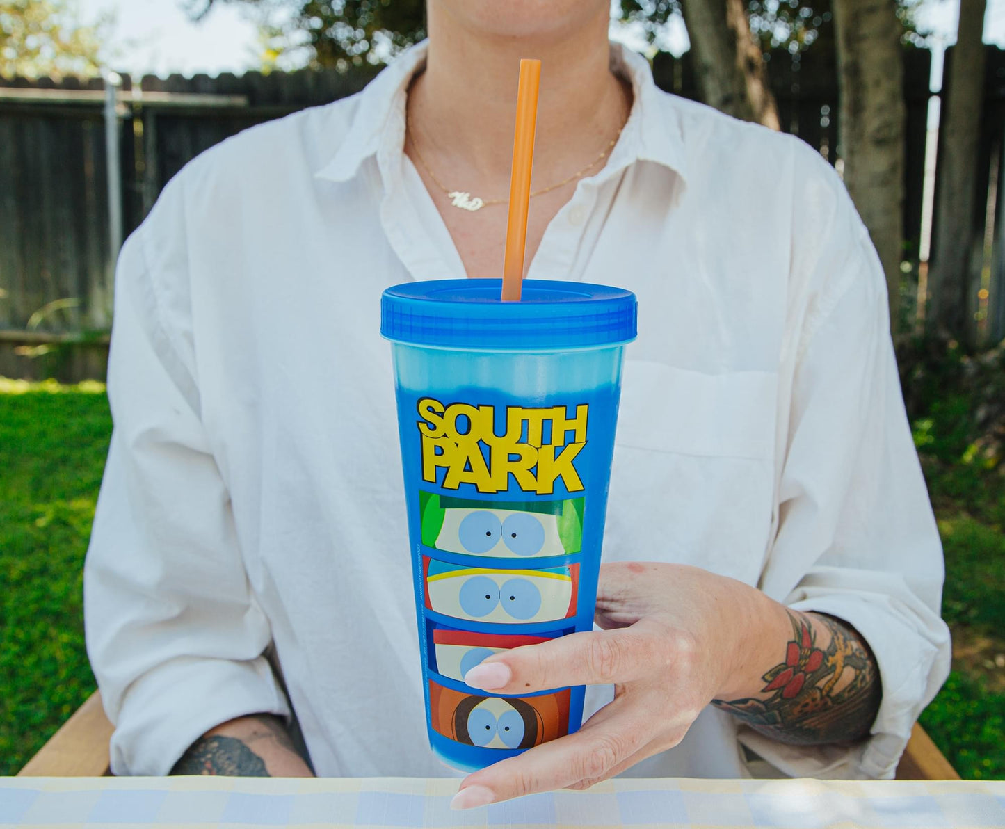 South Park Characters Color-Changing Plastic Tumbler | Holds 24 Ounces-7