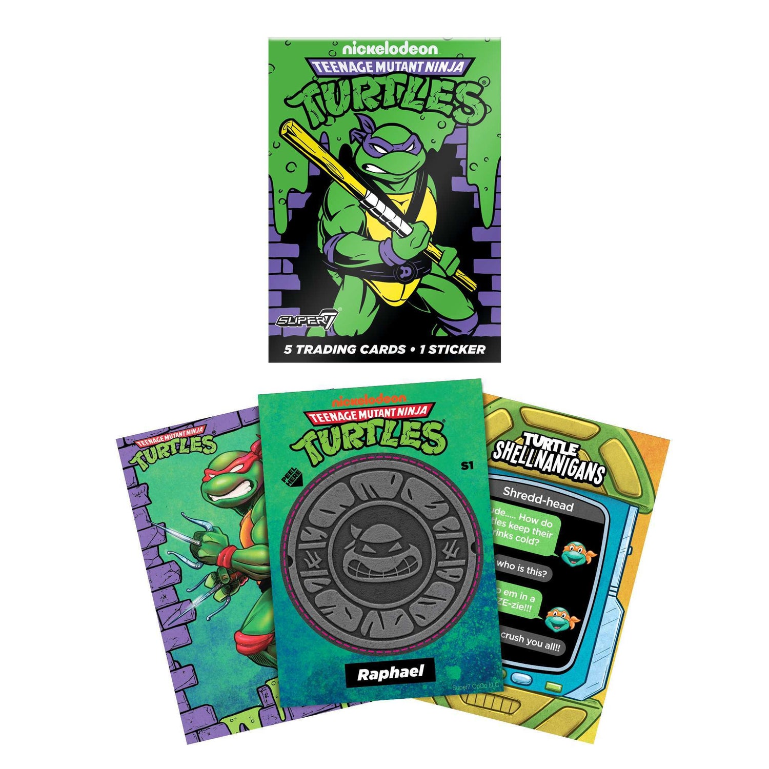Teenage Mutant Ninja Turtles Wax Packs  - Trading Cards Wax Packs Single Pack