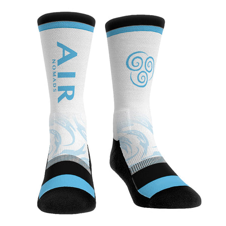 Avatar: The Last Airbender Air Nomad Jersey Socks in orange and yellow