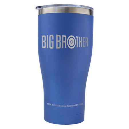 Big Brother Season 27 Logo Stainless Steel Tumbler Blue