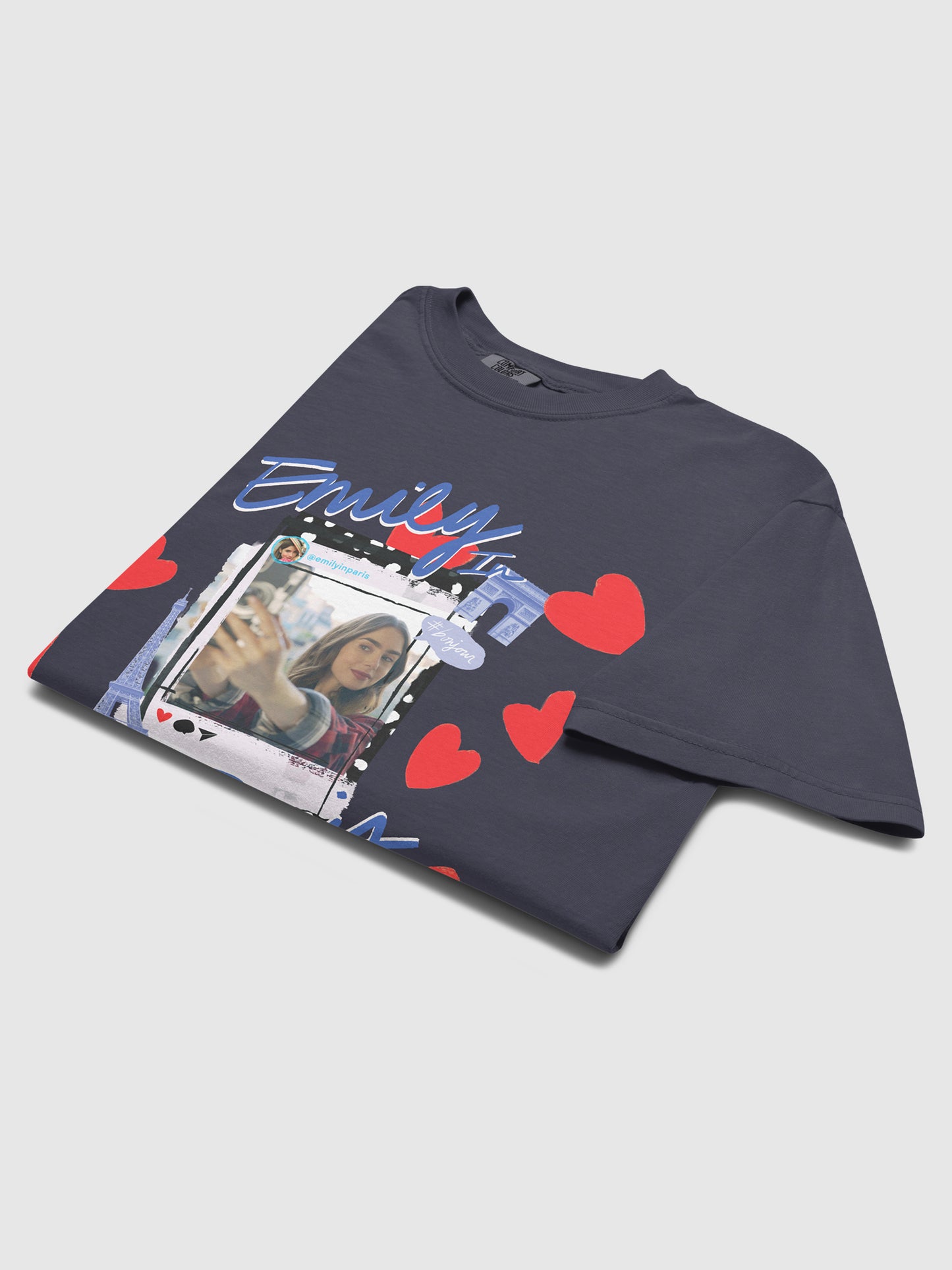 Emily in Paris Comfort Colors T-Shirt Selfie