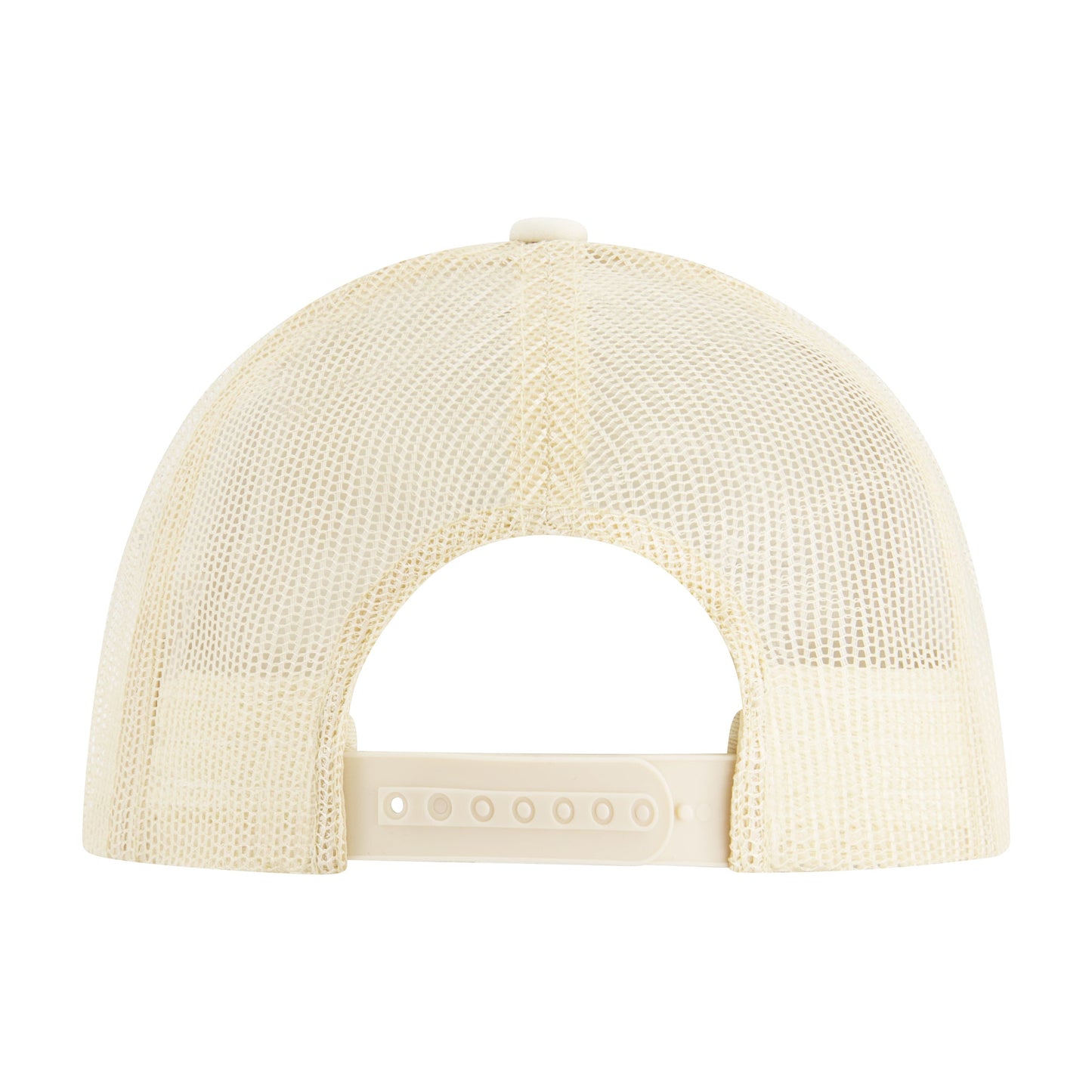 Back view of the hat showing the adjustable snapback closure.