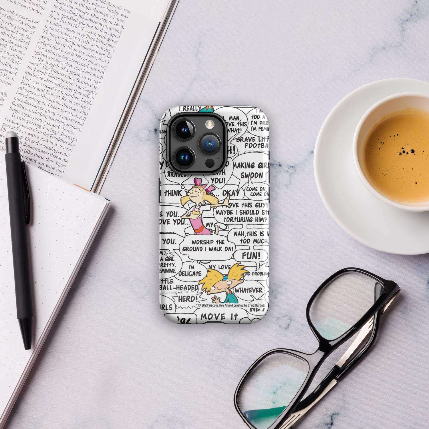 Hey Arnold! Comic Tough Phone Case - iPhone - Paramount Shop