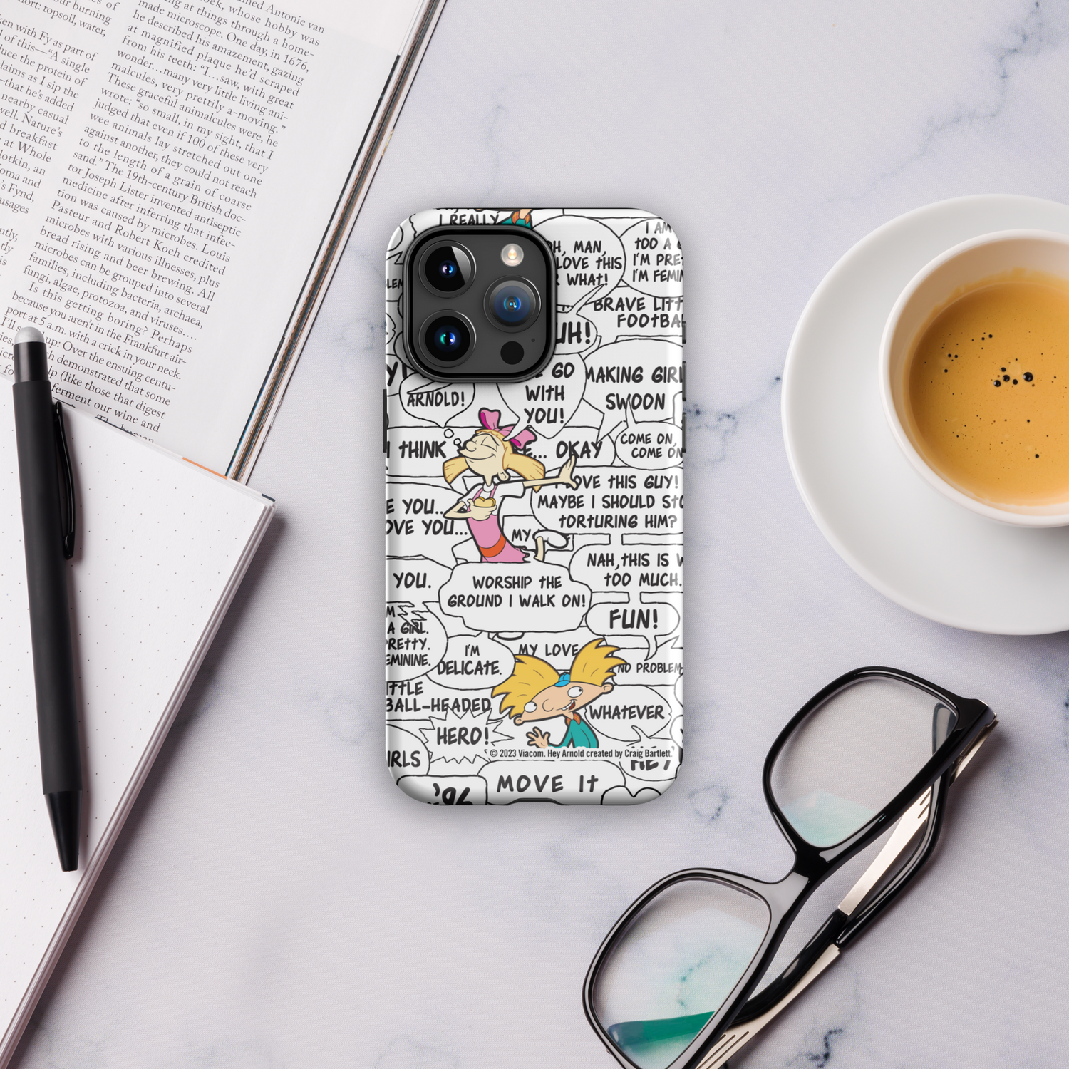 Hey Arnold! Comic Tough Phone Case - iPhone - Paramount Shop