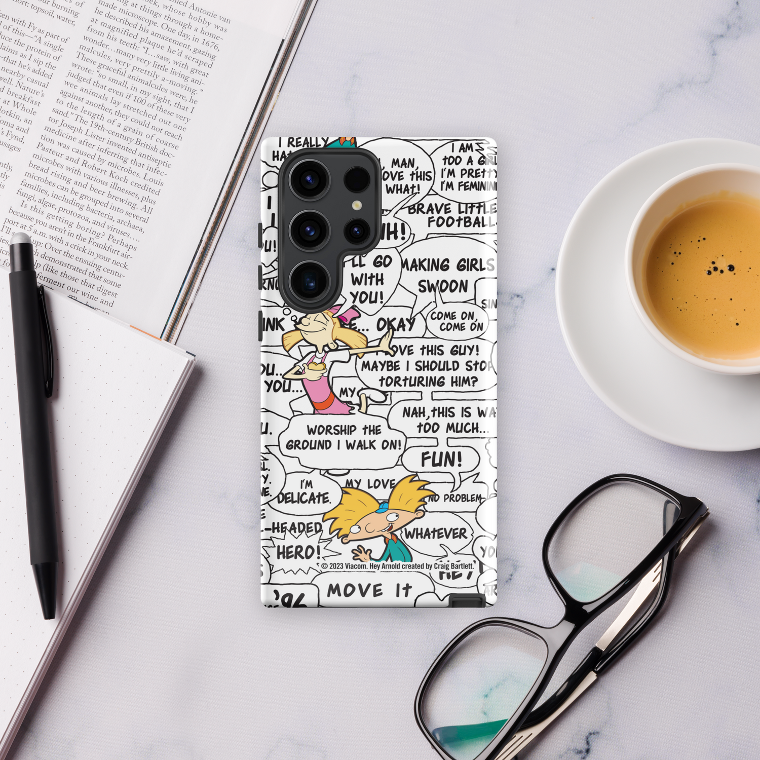 Hey Arnold! Comic Tough Phone Case - Samsung - Paramount Shop