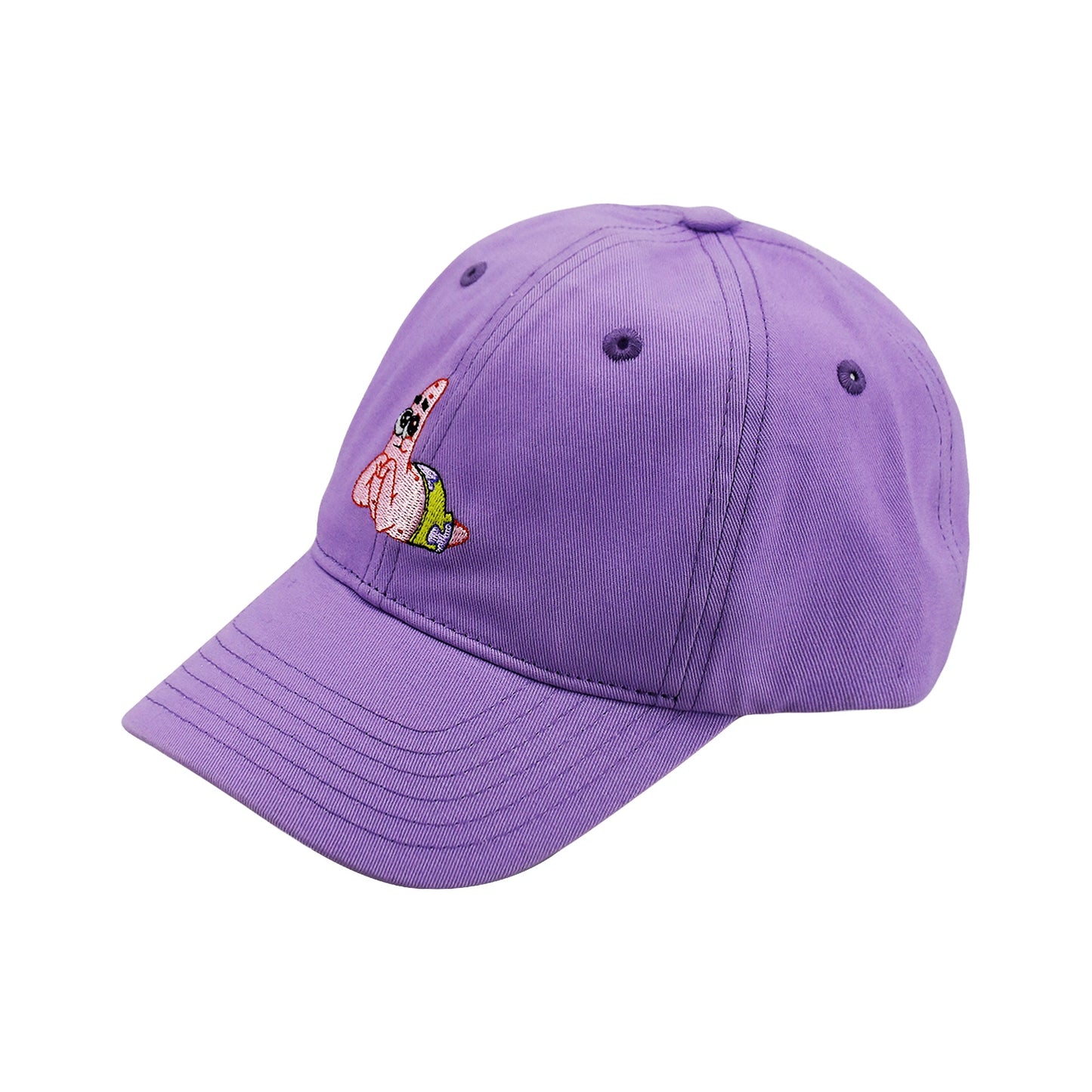 Patrick Star hat worn by fan