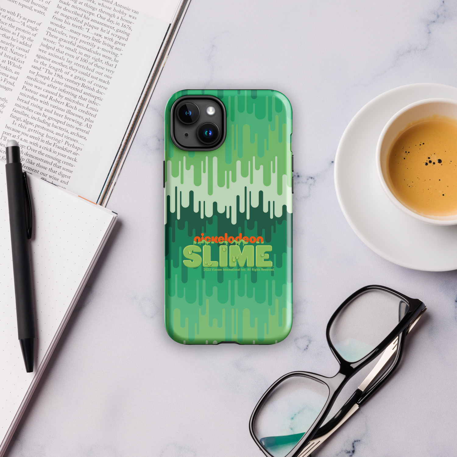 Slime Ombre Green Tough Phone Case - iPhone - Paramount Shop