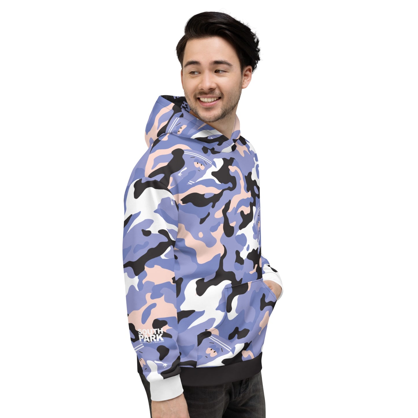 South Park Toallín Camo Unisex Sudadera con capucha