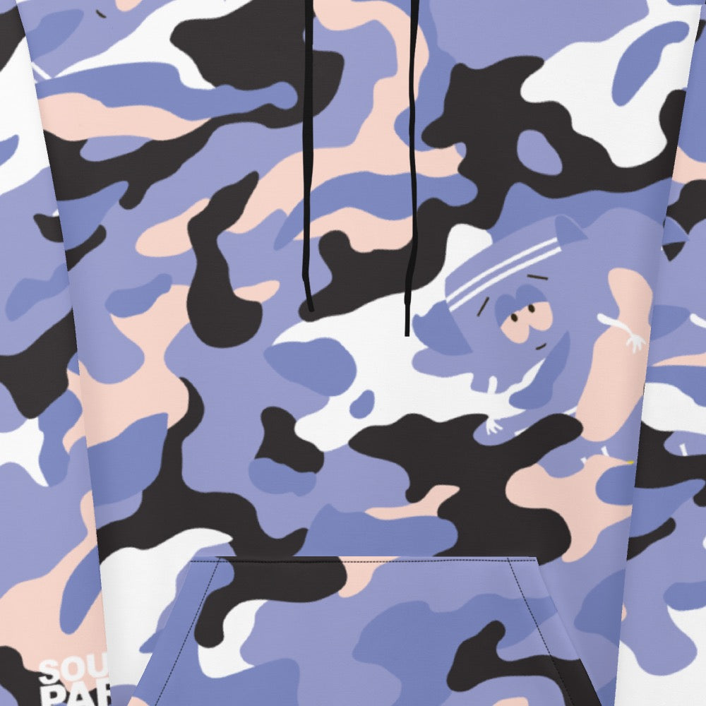 South Park Toallín Camo Unisex Sudadera con capucha