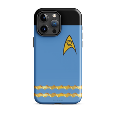 Star Trek: The Original Series Science Uniform Harte Telefonhülle - iPhone - iPhone 15 Pro Max