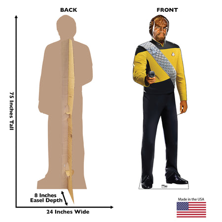 Star Trek: Strange New Worlds Worf Life-Sized Cardboard Cutout Standee