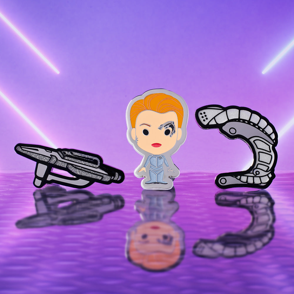 Star Trek: Voyager Pin Set Seven of Nine