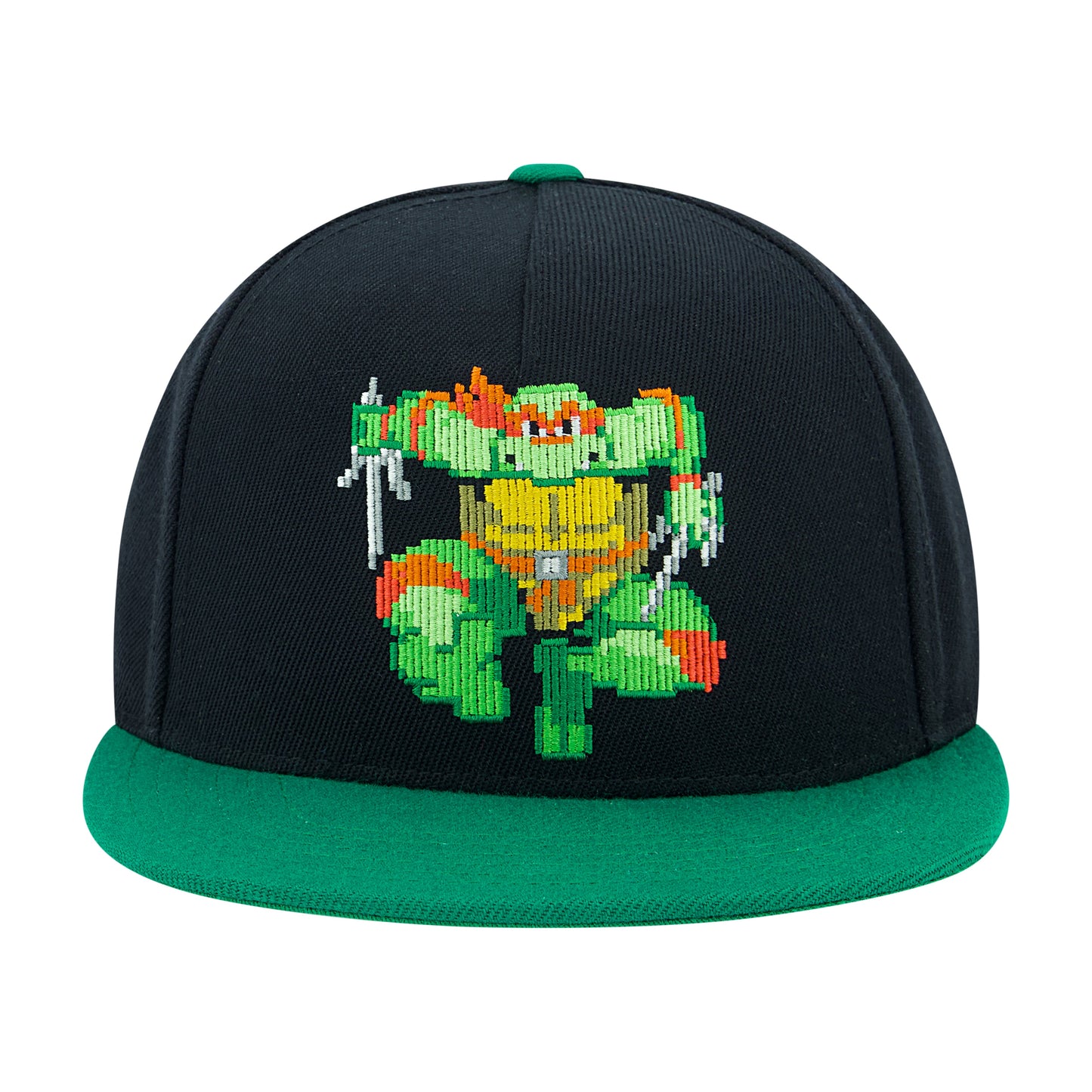 Teenage Mutant Ninja Turtles flat brim snapback hat side profile