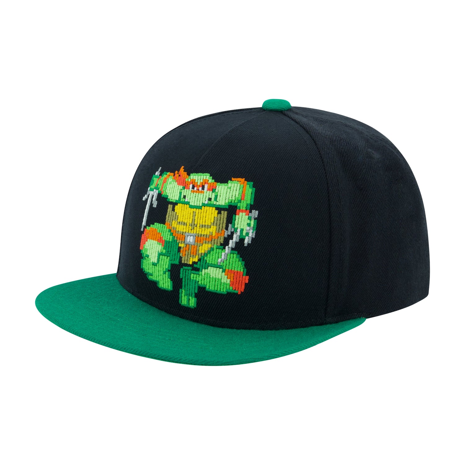 Teenage Mutant Ninja Turtles TMNT Skater Snapback Baseball Hat front view