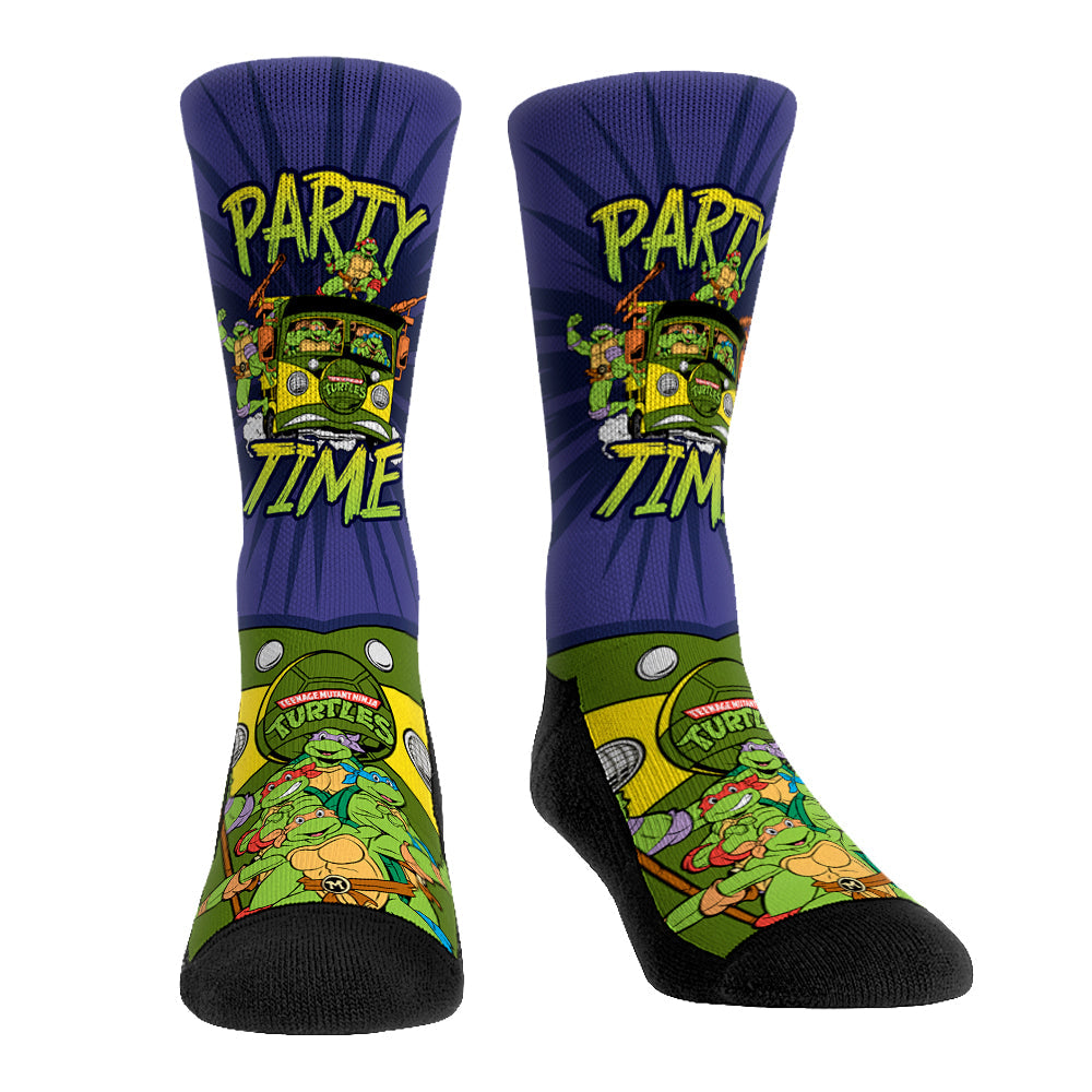 Teenage Mutant Ninja Turtles Party Time socks by Rock 'Em Socks