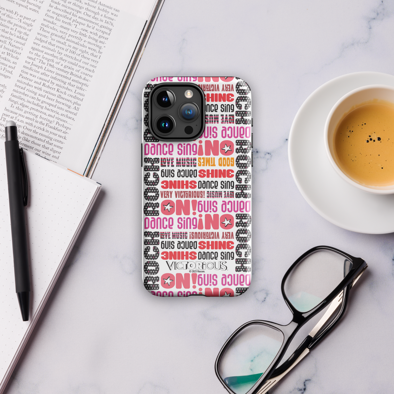Victorious Dance Sing Shine Pattern Tough Phone Case - iPhone - Paramount Shop