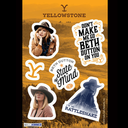 Yellowstone Beth Dutton Wall Decals