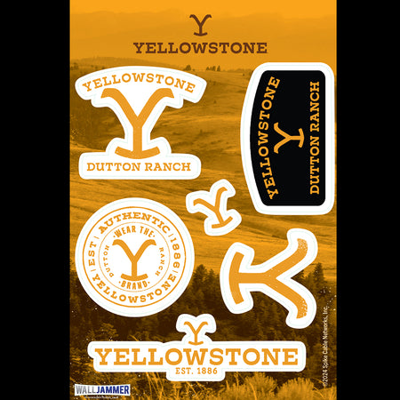 Yellowstone Logo Wall Decals